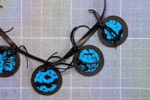 tissu pastilles