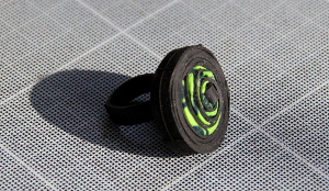 1 bague verte